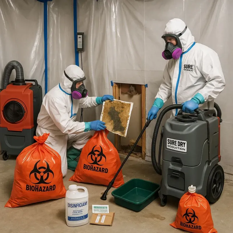 Contaminated Water Handling Protocols process in Aztalan, WI