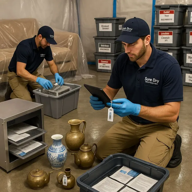 Content Protection and Restoration process in Aztalan, WI