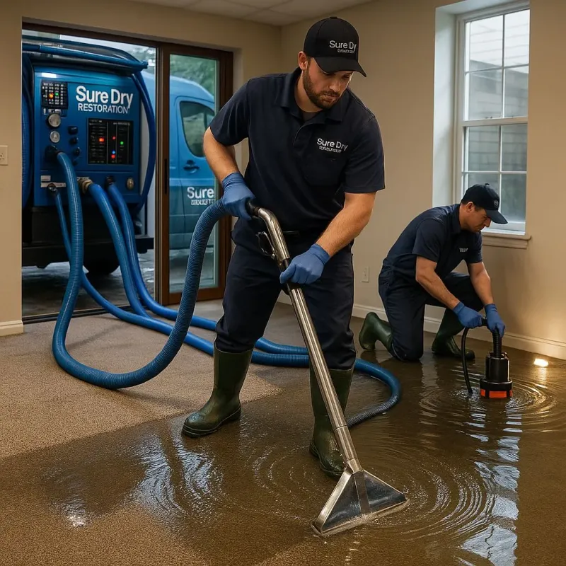 Water Extraction and Removal process in Aztalan, WI
